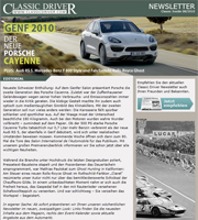 Classic Driver Newsletter Ausgabe 08