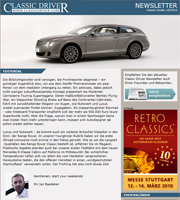 Classic Driver Newsletter Ausgabe 10