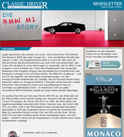 Classic Driver Newsletter Ausgabe 14
