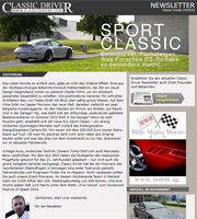 Classic Driver Newsletter Ausgabe 25