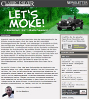 Classic Driver Newsletter Ausgabe 28