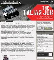 Classic Driver Newsletter Ausgabe 35
