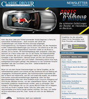 Classic Driver Newsletter Ausgabe 38