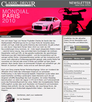 Classic Driver Newsletter Ausgabe 39