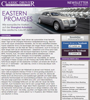 Classic Driver Newsletter Ausgabe 16