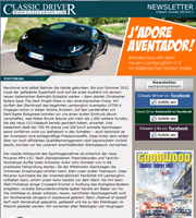 Classic Driver Newsletter Ausgabe 26