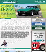 Classic Driver Newsletter Ausgabe 32