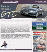 Classic Driver Newsletter Ausgabe 39